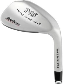 img 1 attached to Enhance Your Golf Game with the Tour Edge Men's TGS Triple Grind Sole Wedge