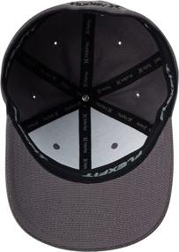 img 1 attached to Hurley Black Textures Baseball Ripstop