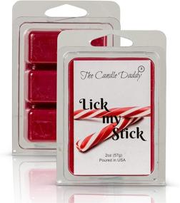 img 3 attached to 🕯️ The Candle Daddy Peppermint Scented Wax Melts - Christmas Time - Maximum Scent - 2 oz Pack - Holiday Christmas