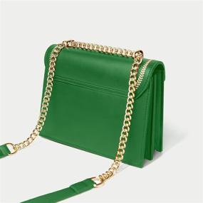 img 3 attached to Small Crossbody Women Shoulder Metal Women's Handbags & Wallets for Shoulder Bags