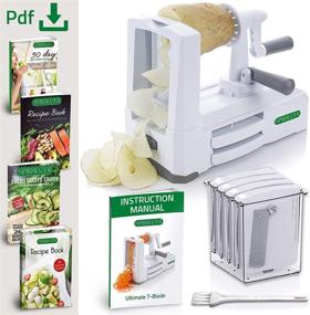 img 2 attached to Spiralizer Vegetable Strongest Heaviest Gluten Free