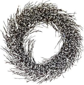 img 4 attached to 🎁 The Wreath Depot Shelburne White Pip Berry Wreath, 22 Inches: Designer Quality with White Gift Box