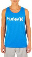 👕 stylish hurley graphic black heather noise shirts for men – elevate your clothing game! logo