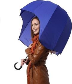 img 2 attached to Ultimate Protection: CloudTen Windproof Helmet Shaped Umbrella Unbeatable in Any Weather