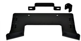 img 2 attached to 🔧 Versatile and Durable WARN 72504 ProVantage ATV Center Plow Mount Kit in Sleek Black Finish