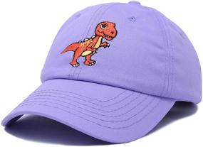 img 1 attached to 🧢 Shop DALIX Tyrannosaurus T Rex Dinosaur Baseball Boys' Accessories: Hats & Caps