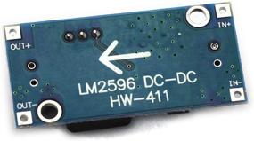 img 3 attached to 🔌 DZS Elec 2PCS LM2596 DC-DC Step Down Variable Volt Regulator: Adjustable Buck Converter for Stable Power Supply
