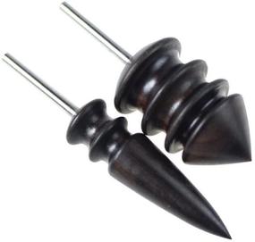 img 3 attached to Narra Leather Burnisher Pointed Tip Leather Slicker Tool Drill (2 Piece): Unleash the Ultimate Leather Craftsmanship!