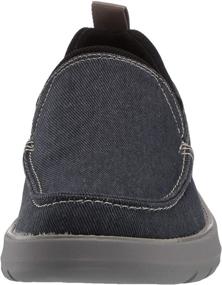 img 3 attached to 👞 Skechers Doveno Hangout Canvas Loafer - Men's Medium Slip-On Shoes for Loafers