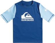 quiksilver sleeve rashguard toddler little logo