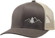 🧢 lindo trucker hat: embark on adventures with the great outdoors logo