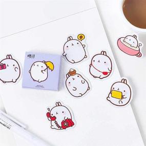 img 1 attached to 🐰 Adorable Doraking Boxed DIY Rabbit Stickers: Perfect for Laptop, Labels, Planners, and More!