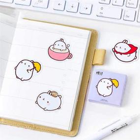 img 2 attached to 🐰 Adorable Doraking Boxed DIY Rabbit Stickers: Perfect for Laptop, Labels, Planners, and More!