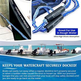 img 1 attached to WAVESRX DockingPal Premium Stretches Watercraft