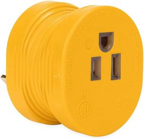 img 3 attached to ⚡️ Power Grip RV 30A/15AF Electrical Adapter by Camco - Easy Connection of Standard 30-Amp Power Pedestals with Standard Residential Plug - Allows for Convenient Outlet Removal (55233)