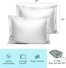 img 1 attached to Organic Cotton Polyester Queen Comforter Bedding for Comforters & Sets
