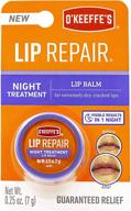 o'keeffe's lip repair night treatment lip balm - 0.25 oz jar, k3015207 logo