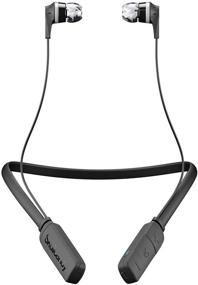 img 1 attached to 🎧 Беспроводные наушники Skullcandy Ink'd Bluetooth - черные: шумоизоляция, батарея на 8 часов, легкая и гибкая ошейник