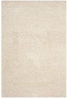 🧵 safavieh laguna shag rug - luxurious plush accent for living, bedroom & dining spaces - non-shedding, 2-inch thick, light sage - 2'3" x 4' logo
