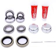 🔧 ultimate trailer bearing kit: fkg set of 2 for tapered spindles, 1-3/8 inch to 1-1/16 inch logo