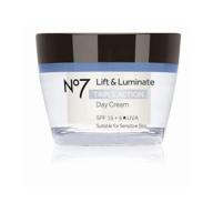 🌞 крем для лица с spf 15 no7 lift & luminate triple action day cream - 50 мл. логотип