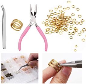 img 2 attached to 💍 EuTengHao Earring Making Supplies Kit – 2206Pcs Earring Hooks, Holder Cards, Backs, Jump Rings, Findings – Ideal for Earring Repair and Jewelry Making