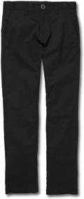 img 4 attached to SEO-optimized version: Volcom Frickin Modern Stretch Black Boys' Apparel