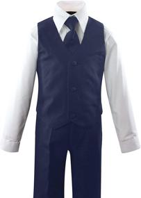 img 1 attached to Luca Gabriel Toddler Classic Formal Boys' Clothing in Suits & Sport Coats