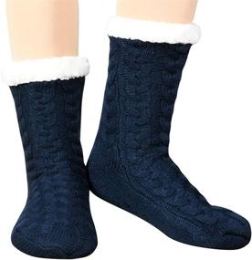 img 4 attached to Women Winter Socks Christmas Socks 2 Sports & Fitness in Australian Rules Football