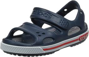 img 4 attached to Белые детские сандалии от Crocs Shoes