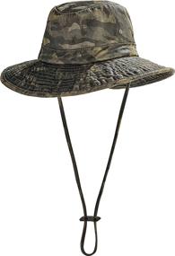 img 2 attached to 🧢 Coolibar Boys' UPF 50+ Outback Camo Boonie Hat - Sun Protective