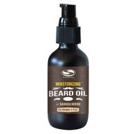 sandalwood beard oil: premium conditioning solution for men. say goodbye to itchy, flakey beards! logo