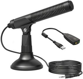 img 4 attached to 🎙 PoP Voice USB Microphone: Professional Condenser Mic for Recording, Gaming, Streaming, Podcasting on MacBook, Windows, Desktop, Laptop - Perfect for YouTube Videos, Voice Overs - Plug & Play