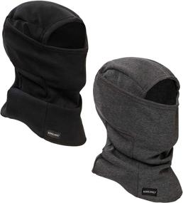 img 4 attached to 🎿 Winter Sports Cap for Men and Women - Warm and Windproof Balaclava Ski Mask made of Fleece