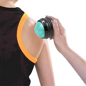 img 1 attached to 🏀 2-Pack Massage Ball Manual Roller Massager for Sore Muscles, Shoulders, Neck, Back, Foot, Body - Deep Tissue, Stiffness, Joint Pain Relief Therapy Tool