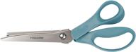 🌈 fiskars premier 8-inch stylish pinking shears, assorted color - may vary logo