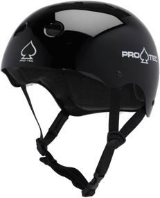 img 3 attached to Pro Tec Classic Skate Gloss Black