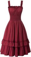 women's sleeveless high low dress - scarlet darkness gothic steampunk style logo