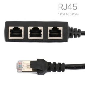 img 2 attached to 🔌 Industrial Ethernet Splitter Adapter: An Effective Electrical Connector Solution