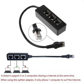 img 3 attached to 🔌 Industrial Ethernet Splitter Adapter: An Effective Electrical Connector Solution