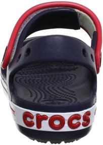 img 2 attached to 👣 Crocs Crocband Sandal Toddler Little Boys' Shoes, Clogs & Mules - The Perfect Footwear for Little Boys!