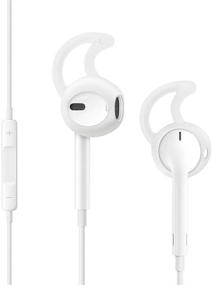 img 2 attached to Прозрачные крючки и накладки ZALU для наушников AirPods и EarPods [3 пары] - улучшенный SEO