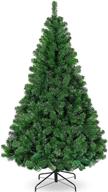 6ft artificial christmas tree, lovinouse 1000 tips, quick assemble, metal stand, xmas tree for holiday – enhanced seo logo