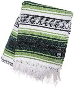 img 1 attached to Orizaba Original Hand Woven Mexican Saltillo Bedding in Blankets & Throws