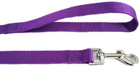 img 2 attached to 🐕 Nylon Training Dog Leash: 15ft, 20ft, 30ft, 50ft Long Leash for Small, Medium, Large Dogs - Ideal for Obedience Recall Training, Camping, or Backyard