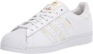 👟 adidas originals superstar shoes: classic white men's footwear логотип