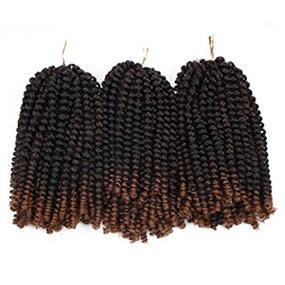 img 4 attached to Synthetic Braiding Crochet Braids Extensions