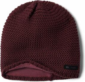 img 1 attached to Columbia Cascade Peak Beanie Chalk Outdoor Recreation
