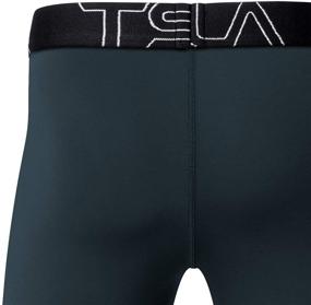 img 1 attached to 🏃 TSLA Compression Athletic Leggings: The Ultimate Wintergear for Boys' Clothing