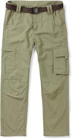 img 3 attached to 🏻 Premium Boys Youth Hiking Pants: Quick Dry Lightweight Trousers for Outdoor Adventures (Ages 3-12)